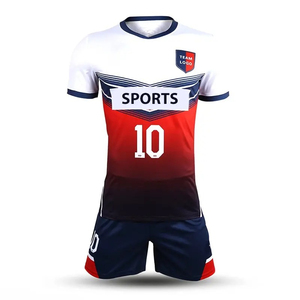 Venta caliente Productos de ropa deportiva 100% Material de poliéster Medias mangas con pantalones cortos Uniforme de voleibol Jerseys Jersey profesional - Product Image 6