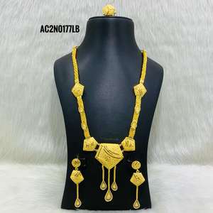 Ensemble collier de mariée pour femme Bijoux de mode - Product Image 1