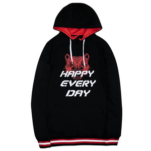 Sudadera con capucha de algodón 100% antiarrugas con diseño de logotipo personalizado OEM para mujeres y hombres, ropa deportiva informal con estampado sólido para Otoño e Invierno - Product Image 2