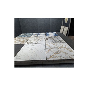 กระเบื้องเส้นสีทองขนาด60x60ซม. ดีไซน์หรูหราทันสมัยสำหรับผนังภายในและพื้นกระเบื้องสีทองขนาด60x60ซม. - Product Image 1