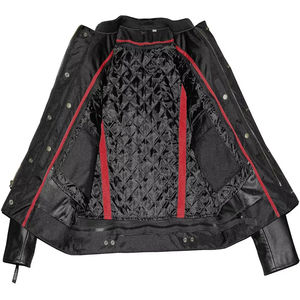 2025 venta al por mayor de alta calidad personalizada hombres chaqueta de cuero hombres Durable resistente al agua 100% chaqueta de cuero para hombres fabricación OEM - Product Image 4