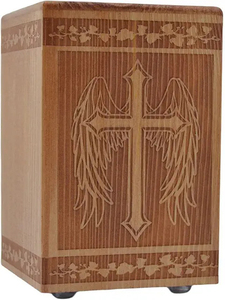 โกศเผาศพทำจากไม้โกศตกแต่งสำหรับผู้ชายและผู้หญิงโกศฝังศพโกศงานศพ - Product Image 1