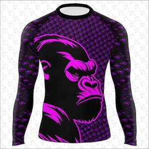 Protège-éruption professionnel personnalisé à séchage rapide par sublimation impression surf natation UV50 + protège-éruption personnalisé OEM - Product Image 5