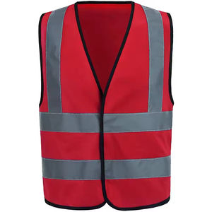 Chaleco de Seguridad de Algodón Transpirable Reflectante con Logotipo Personalizado 2026, Chaleco de Trabajo con Bolsillo Personalizado, Color Blanco - Product Image 3