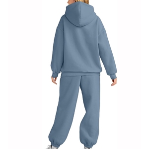 Survêtement pour femme personnalisé de qualité supérieure, respirant, écologique, streetwear d'hiver, couleurs personnalisées, imprimé par sublimation, uni - Product Image 5