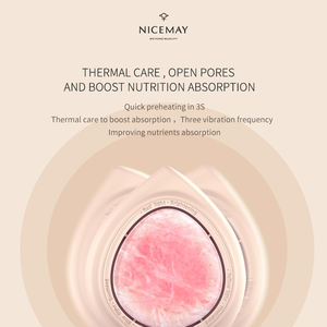 Masajeador facial de belleza multifuncional facial de jade térmico eléctrico - Product Image 3