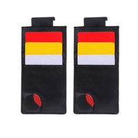 Usine Konford Jeu d'outils pour arbitres de ping-pong avec logo personnalisé Règle pour pièces de monnaie rouge blanc jaune Kit d'arbitre de tennis de table