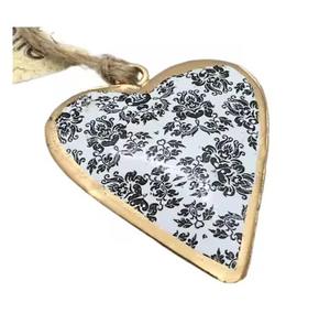 Decoración Navideña Moderna con Diseño Único en Forma de Corazón Colgante, Metal Ecológico y Duradero, Accesorios para el Hogar - Product Image 4