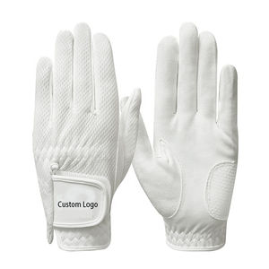 ถุงมือกอล์ฟหนังแกะกันลื่นพร้อมอุปกรณ์ป้องกันมือดีไซน์ใหม่ล่าสุดโลโก้ตามสั่ง - Product Image 1