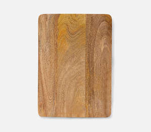 Planche à découper ronde en bois de manguier artisanale, écologique, épaisseur personnalisable – Style indien, exportation de l'Inde - Product Image 2