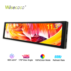 จอแสดงผลแบบพกพา Wisecoco ขนาด 11.3 นิ้ว FHD IPS รูปทรงยาว ความละเอียด 1920*440 สำหรับเคสคอมพิวเตอร์ PC รองรับ <span class=keywords><strong>Aida64</strong></span> - Product Image 2