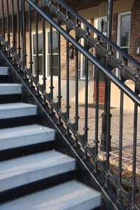 BALAJI METAL Garde-corps en fonte moderne, durable et écologique, pour escaliers intérieurs et extérieurs, designs uniques en fer forgé, garantie 5 ans - Product Image 2