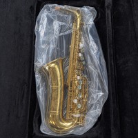 Torero SD-100 Alto Saxophone Gold Lacquer Brass Abalone Keys Carved Bell 660mm Professional