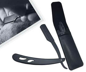 Navaja de Afeitar Profesional Clásica de Hoja Recta, Calidad de Salón, Desechable y Segura para Afeitar la Cara - Product Image 2