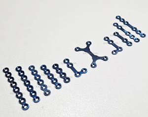 チタン外傷顎顔面ダイナミックメッシュプレート上面1.5mm2.0mmシステムCE - Product Image 6