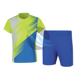 Conjunto de uniforme de voleibol de sublimación transpirable ligero, Jersey y pantalones cortos de rendimiento que absorbe la humedad, ropa de equipo de diseño personalizado - Product Image 4