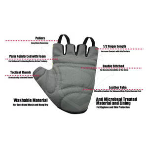 Guantes de fitness para gimnasio hechos a medida Guantes de fitness para gimnasio El mejor material Guantes de fitness para gimnasio hechos en Pakistán - Product Image 2