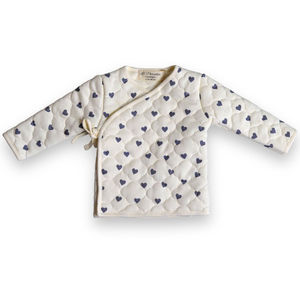 Chaqueta Orgánica Heart Garden para Bebé, Ropa Ecológica - Product Image 1