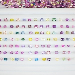 Pierres précieuses naturelles multi-saphir pour la fabrication de bijoux Qualité AAA avec certificat IGI Taille de forme mixte non chauffée et non traitée - Product Image 3