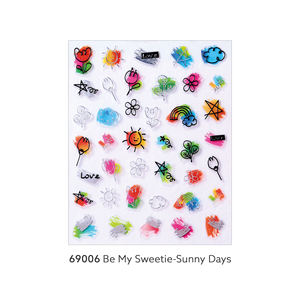Be my Sweetie-pegatina de animales para decoración de uñas, esmalte de uñas en gel uv, coreano, oem, odm, #69006 - Product Image 1