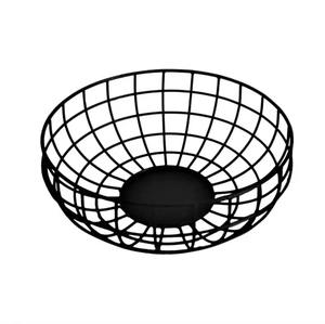 Panier de rangement multifonctionnel en fil de fer doré, style moderne classique, écologique et durable, pour la décoration intérieure et le rangement quotidien des légumes - Product Image 6