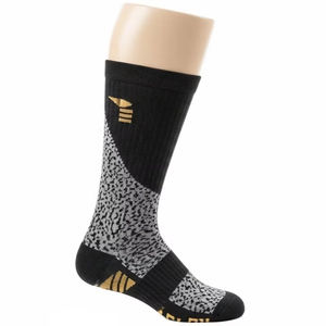 Calcetines Deportivos de Punto Absorbentes de Sudor con Estampado de Lámina, Mezcla de Algodón y Poliéster, Transpirables, para Entrenamiento Atlético, Venta al por Mayor - Product Image 3