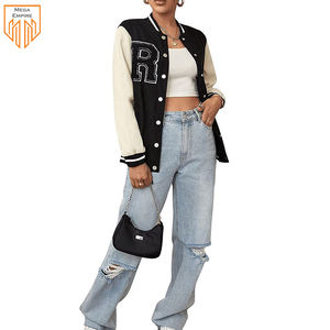 Vestes en cuir véritable respirant pour femmes Logo personnalisé Conception de grande taille Sexy Dernières vestes en cuir personnalisées pour les femmes - Product Image 5