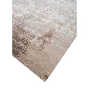 Uvenuti Abstract Pattern Beige & <b>Brown</b> Hand Knotted <b>Wool</b> & Bamboo Silk Rug for Home LRB-5004 - Product Image 2