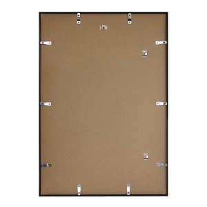 Cadre photo noir 50 x 70 cm, taille personnalisée, cadre d'affiche en plastique ABS avec verre, papier PS, fer, aluminium à des fins décoratives - Product Image 2