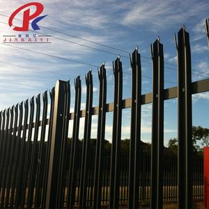 Nouvelle clôture de sécurité extérieure moderne en métal traité thermiquement, panneau <span class=keywords><strong>tubulaire</strong></span> en fer, revêtement en poudre, antirouille, 8 pieds, palissade pour maison et jardin - Product Image 5