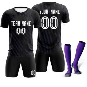 ชุดเสื้อฟุตบอลแบบซับลิเมชันชุดเสื้อฟุตบอลสำหรับผู้ชายชุดกีฬาฟุตบอลแบบสั่งทำชุดทีมฟุตบอล - Product Image 3