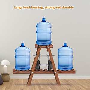Étagère à plantes en métal enduit de poudre, légère et écologique, à 6 niveaux, pour pots de fleurs de jardin extérieur - Product Image 2