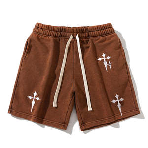 Pantalones Cortos Deportivos Casuales para Hombre, 100% Poliéster, Logotipo Personalizado, Estilo Jogger, para Entrenamiento, Deporte y Ropa Urbana - Product Image 6