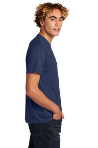 Heavy Ring Spun Tee Camisetas Dryblend Cotton Poly T Shirt Navy - Product Image 4