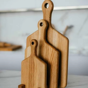 Tabla de cortar de madera maciza de Acacia al por mayor, tabla de cortar duradera de palisandro para cocina casera, uso en material natural - Product Image 1