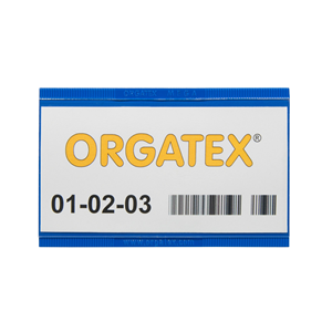 Portaetichetta MEGA, magnetico, 63 x 200mm, Blu, 50 pz. / Confezione.- HEM360-200/3 - Product Image 1