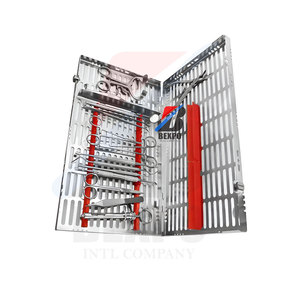 ชั้นวางถาด16ชิ้นบวกเทปคาสเซ็ตเครื่องมือสำหรับการฆ่าเชื้อในการผ่าตัดแรงงานเครื่องมือสำหรับการฆ่าเชื้อ - Product Image 5