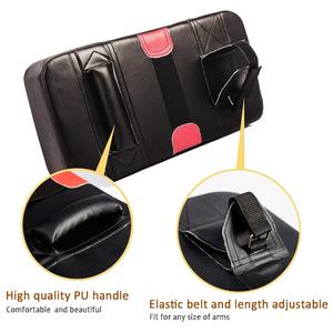 Rouge/Noir Couleur Nouveaux Designs-Pied Cible Boxe Kick Shield Haute Densité Boxe Formation Boxe Kick Shield Fabriqué par l'Espagnol - Product Image 3