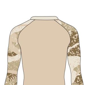 เสื้อรัดรูปแบบซับลิเมชันสำหรับผู้ชายเสื้อแรนต์ฟิตเนสบลาซิล - Product Image 4