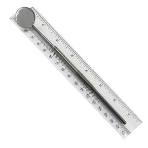 Wholesale Ruya Surgical Manual Surgical Orthodontic Dental Examination Oral Surgery Mouth Mirror Solid Handle Stainless Steel CE - Product Image 1