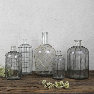 Vase à fleurs en métal artisanal pour décoration haut de gamme, décoration de vase à fleurs, centre de table floral côtier - Product Image 3