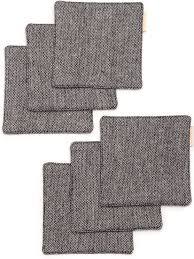 100% sous-verre en tissu de lin meilleur prix finition à la main meilleur sous-verre pour la maison sous-verre pour la fête de mariage utiliser le linge de table étaient - Product Image 4