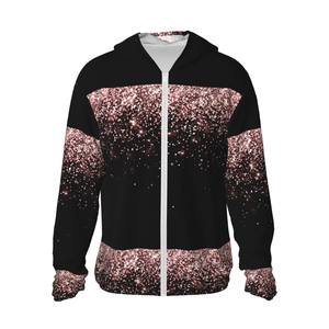Sudadera con capucha de diamantes brillantes Sudadera con capucha de diamantes de imitación unisex Moda Streetwear Pullover Luxury Rhinestone Zip Up Hoodie - Product Image 5
