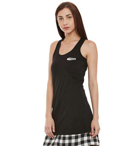 Camiseta sin mangas de vacaciones para mujer, Camisa sin mangas a la moda de verano, mezcla de algodón ligera, tela cómoda, perfecta para viajes, ropa de playa - Product Image 3