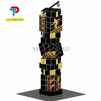 Ifun nouveau mur d'escalade populaire personnalisé équipement de terrain de jeu commercial équipement de parc d'aventure à vendre