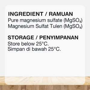 ORGANIC FIELDS 400g Sel d'Epsom Naturel en Cristaux Exfoliant Nettoyant Poudre Minérale Corporelle Aromatique - Product Image 4