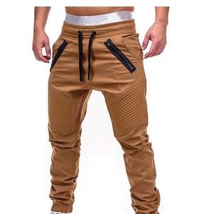 กางเกงคาร์โก้ผ้าฝ้ายไซส์ใหญ่พิเศษสำหรับผู้ชายกางเกงทรงหลวมสไตล์ลำลองแบบระบายอากาศได้ดีมีตัวเลือก OEM - Product Image 4