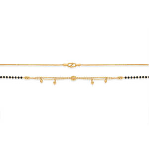 Mangalsutra moderne en or - Héritage divin - Bijou de collection culturel - Product Image 5