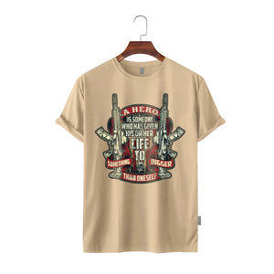 Camiseta Casual de Cuello Redondo para Hombre 2026, 100% Algodón, Impresión de Serigrafía, Logotipo Personalizado, Fabricante OEM, Suministro al por Mayor para Exportación - Product Image 6