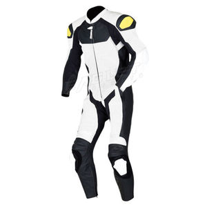 ชุดมอเตอร์ไซด์หนังแท้ของผู้ชายชุดเจอร์ซีย์จากทีมมอเตอร์ครอสขายดี - Product Image 1